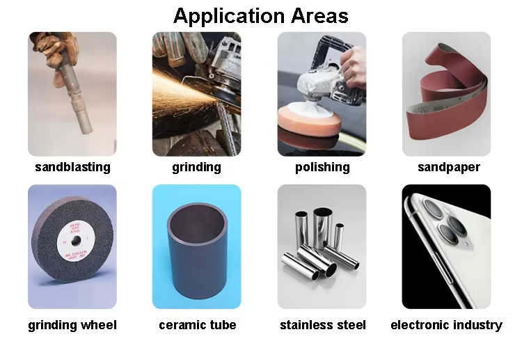 Material refractario de alúmina fundida marrón (BFA) de 0-1 mm, 1-2 mm, 2-3 mm y 3-5 mm -3-